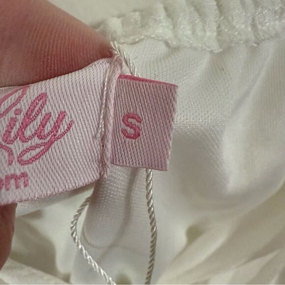 Pink Lily White Boho Dress - Picture 5 of 6